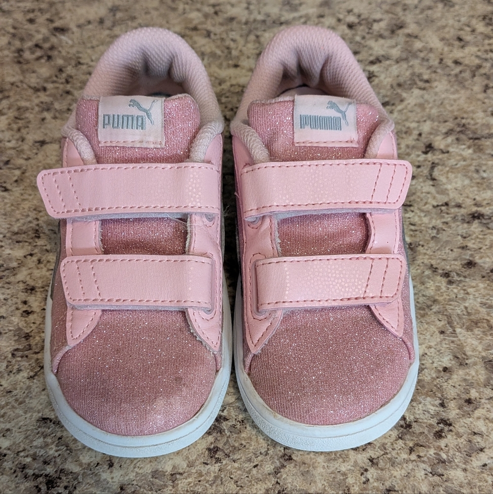 Puma Kids Pink Sneakers